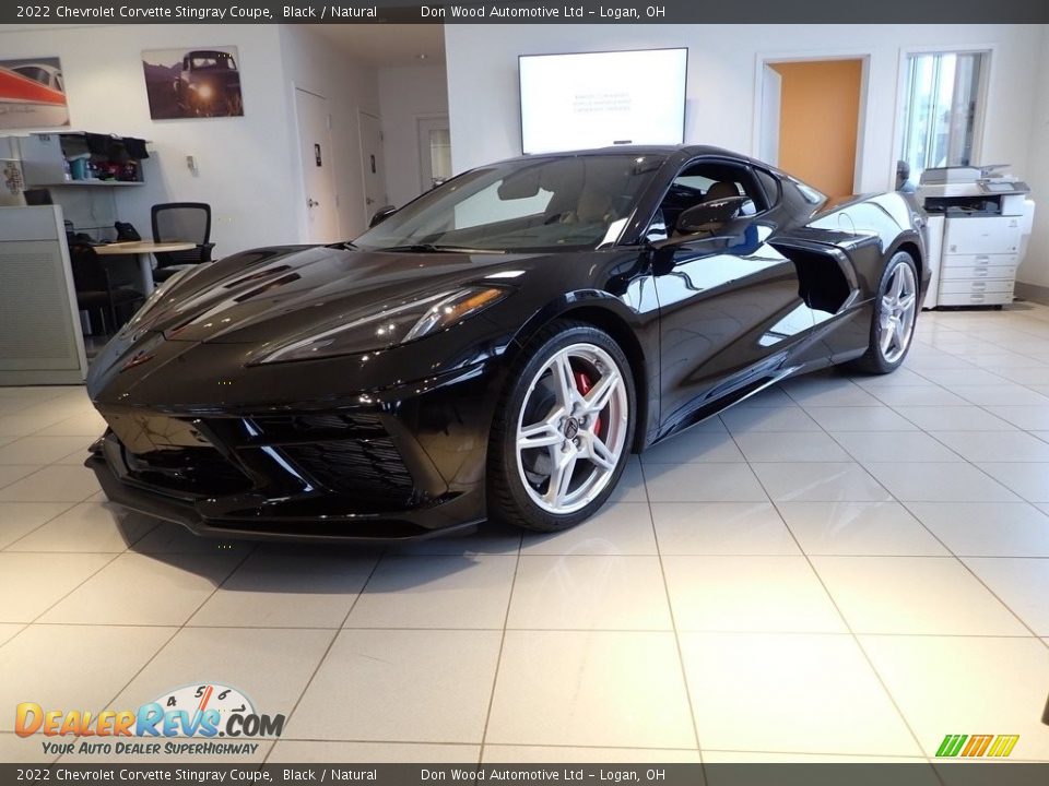 Black 2022 Chevrolet Corvette Stingray Coupe Photo #6