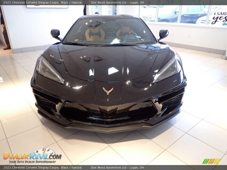 2022 Chevrolet Corvette Stingray Coupe Black / Natural Photo #7