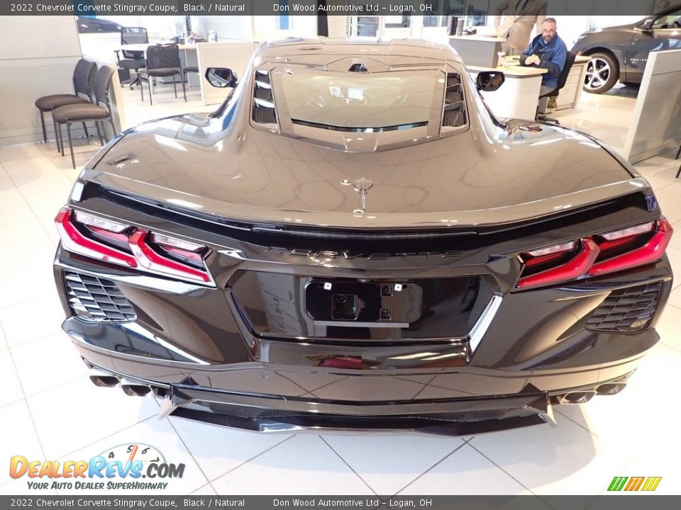 2022 Chevrolet Corvette Stingray Coupe Black / Natural Photo #9