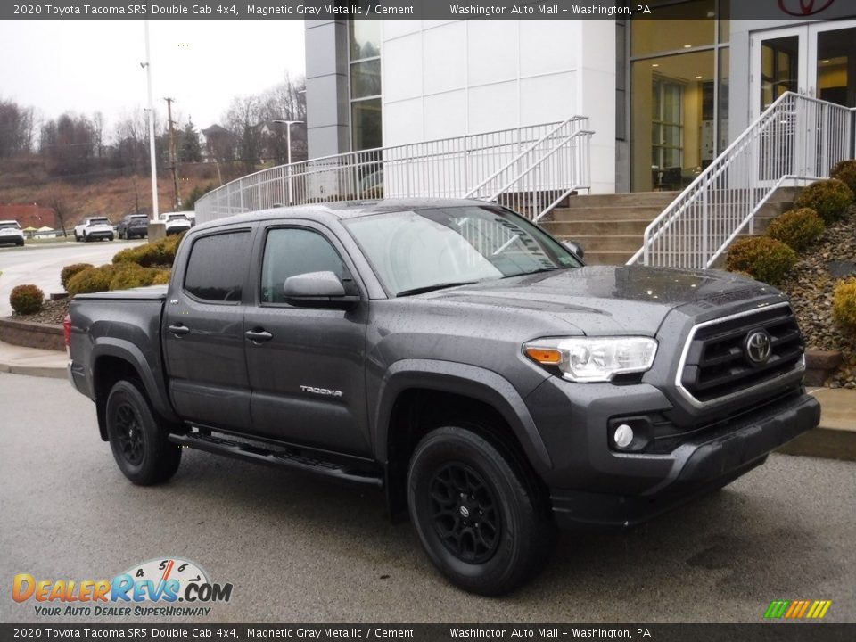 2020 Toyota Tacoma SR5 Double Cab 4x4 Magnetic Gray Metallic / Cement Photo #1