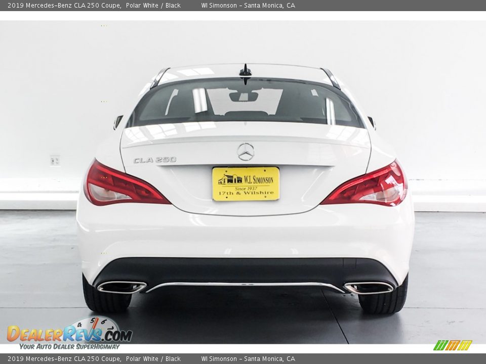 2019 Mercedes-Benz CLA 250 Coupe Polar White / Black Photo #3