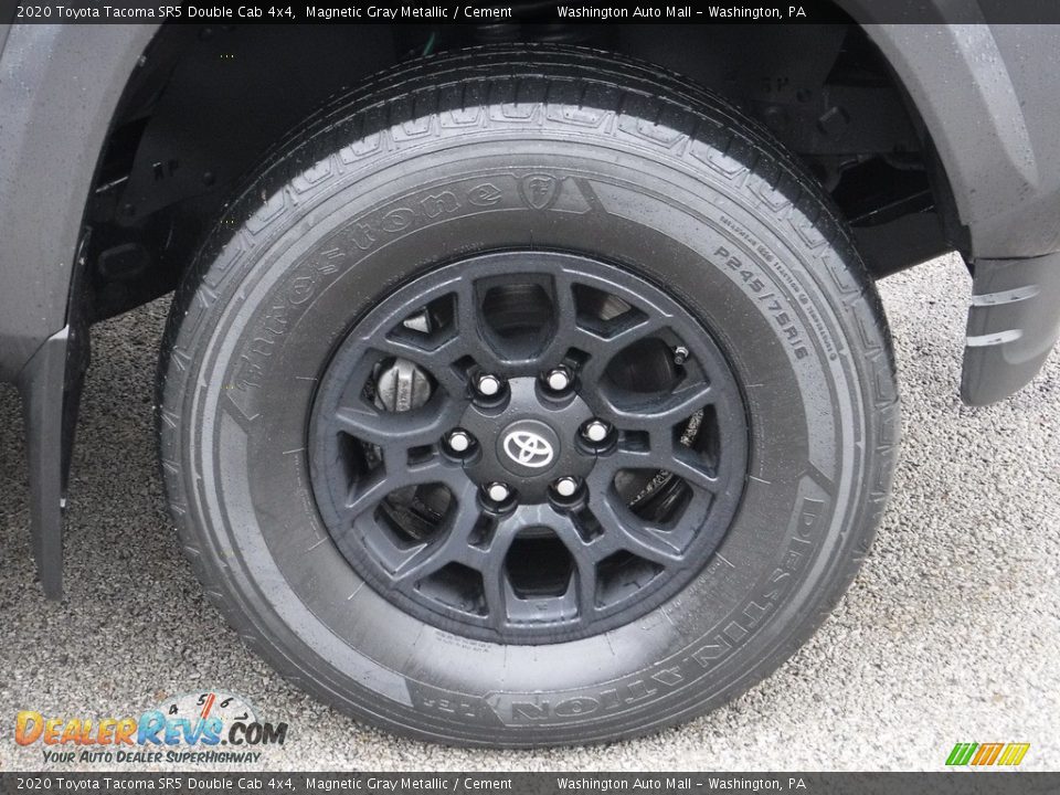 2020 Toyota Tacoma SR5 Double Cab 4x4 Magnetic Gray Metallic / Cement Photo #10