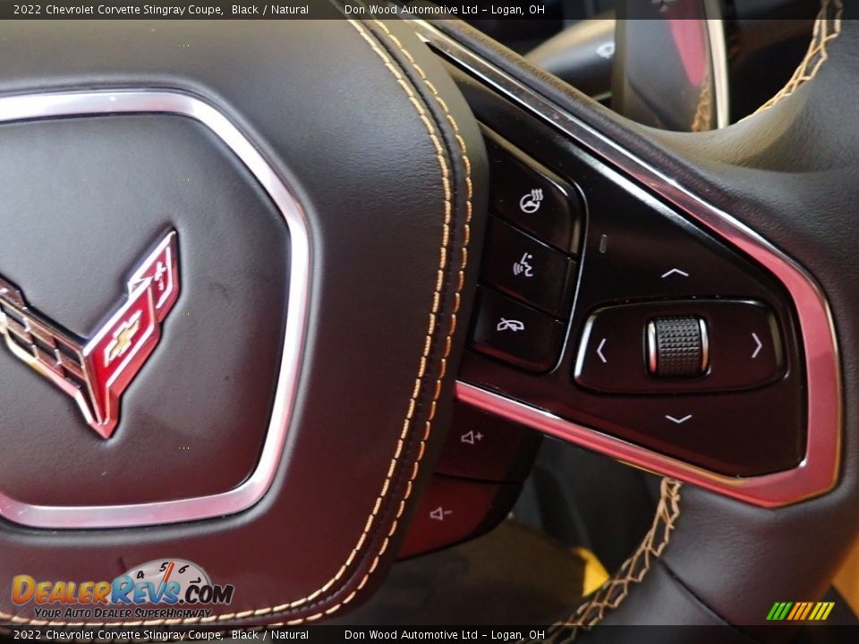 2022 Chevrolet Corvette Stingray Coupe Steering Wheel Photo #22