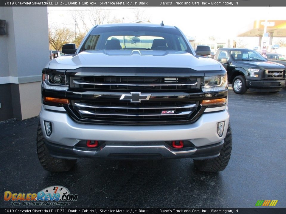 2019 Chevrolet Silverado LD LT Z71 Double Cab 4x4 Silver Ice Metallic / Jet Black Photo #28