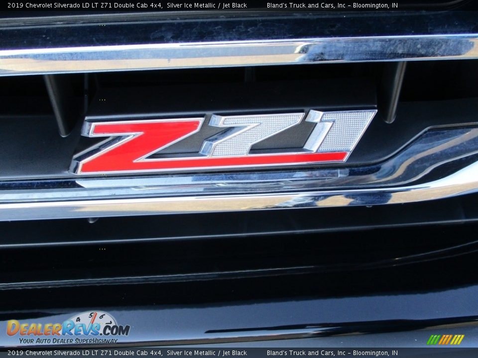 2019 Chevrolet Silverado LD LT Z71 Double Cab 4x4 Silver Ice Metallic / Jet Black Photo #29