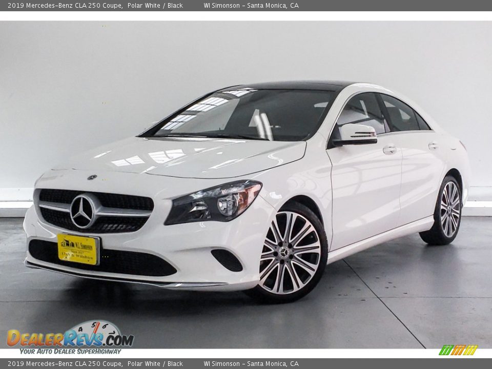 2019 Mercedes-Benz CLA 250 Coupe Polar White / Black Photo #12