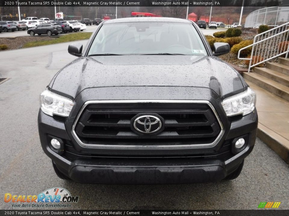 2020 Toyota Tacoma SR5 Double Cab 4x4 Magnetic Gray Metallic / Cement Photo #14