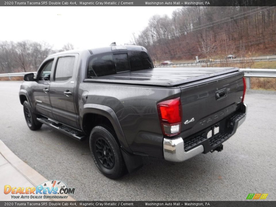 2020 Toyota Tacoma SR5 Double Cab 4x4 Magnetic Gray Metallic / Cement Photo #16