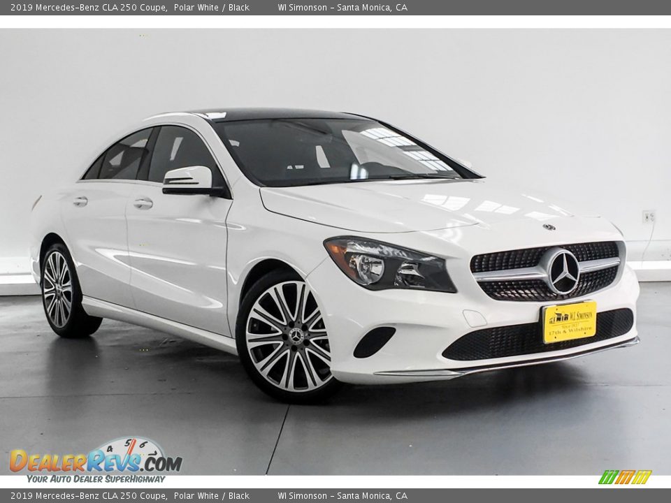 2019 Mercedes-Benz CLA 250 Coupe Polar White / Black Photo #14