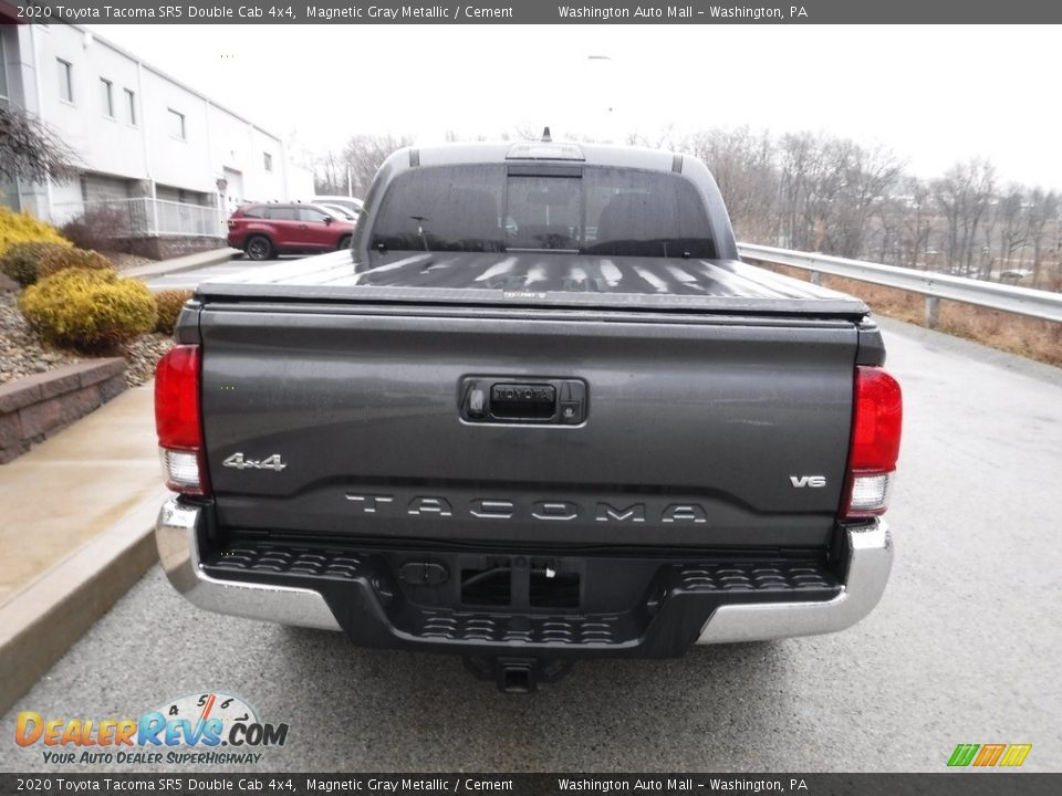 2020 Toyota Tacoma SR5 Double Cab 4x4 Magnetic Gray Metallic / Cement Photo #17