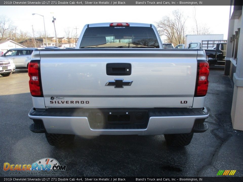 2019 Chevrolet Silverado LD LT Z71 Double Cab 4x4 Silver Ice Metallic / Jet Black Photo #33