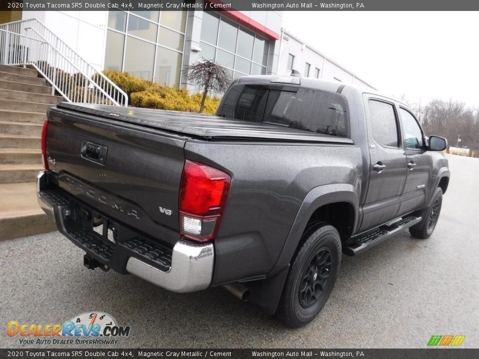 2020 Toyota Tacoma SR5 Double Cab 4x4 Magnetic Gray Metallic / Cement Photo #20