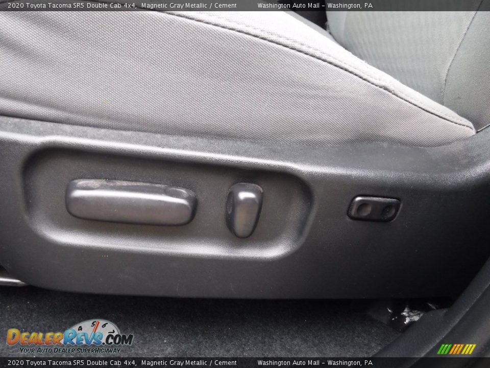 2020 Toyota Tacoma SR5 Double Cab 4x4 Magnetic Gray Metallic / Cement Photo #26