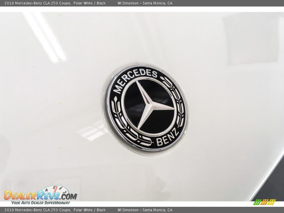 2019 Mercedes-Benz CLA 250 Coupe Polar White / Black Photo #34