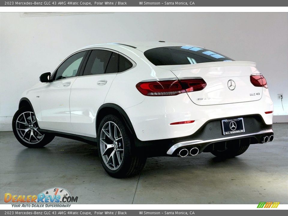 Polar White 2023 Mercedes-Benz GLC 43 AMG 4Matic Coupe Photo #2