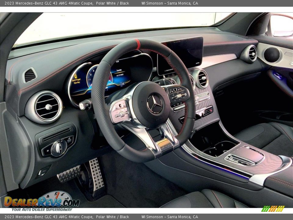 Dashboard of 2023 Mercedes-Benz GLC 43 AMG 4Matic Coupe Photo #4