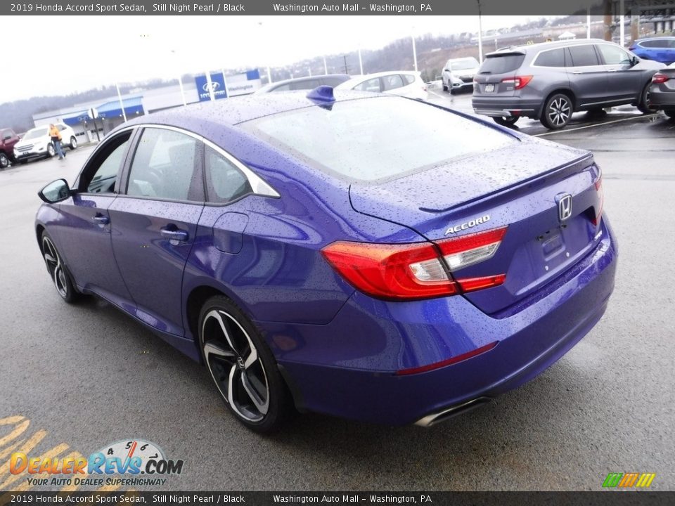 2019 Honda Accord Sport Sedan Still Night Pearl / Black Photo #6