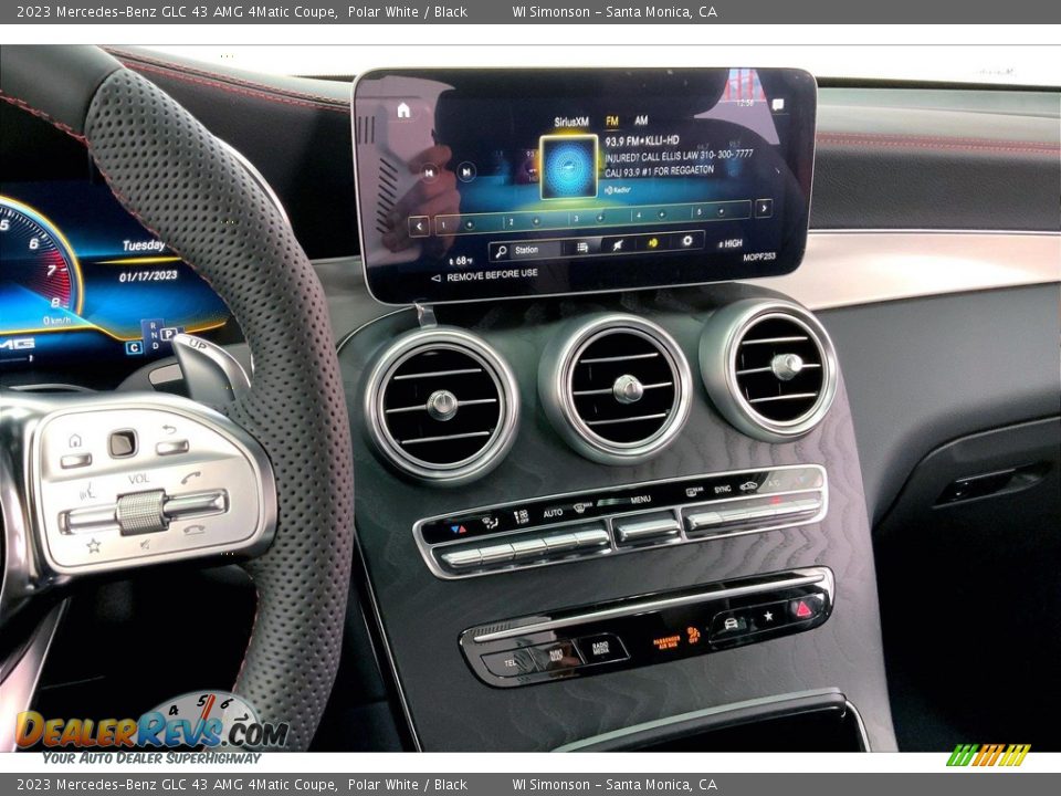 Controls of 2023 Mercedes-Benz GLC 43 AMG 4Matic Coupe Photo #7