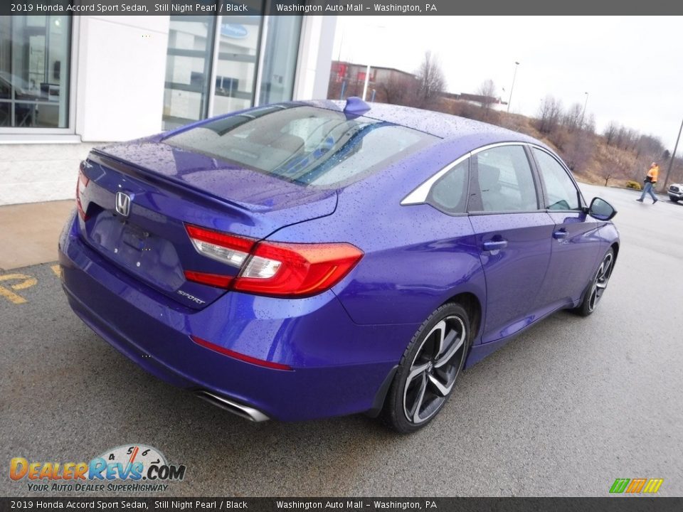 2019 Honda Accord Sport Sedan Still Night Pearl / Black Photo #8