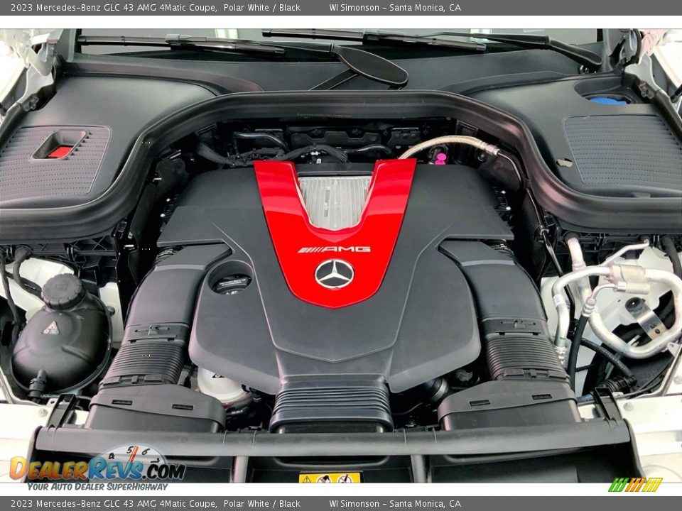 2023 Mercedes-Benz GLC 43 AMG 4Matic Coupe 3.0 Liter Turbocharged DOHC 24-Valve VVT V6 Engine Photo #9