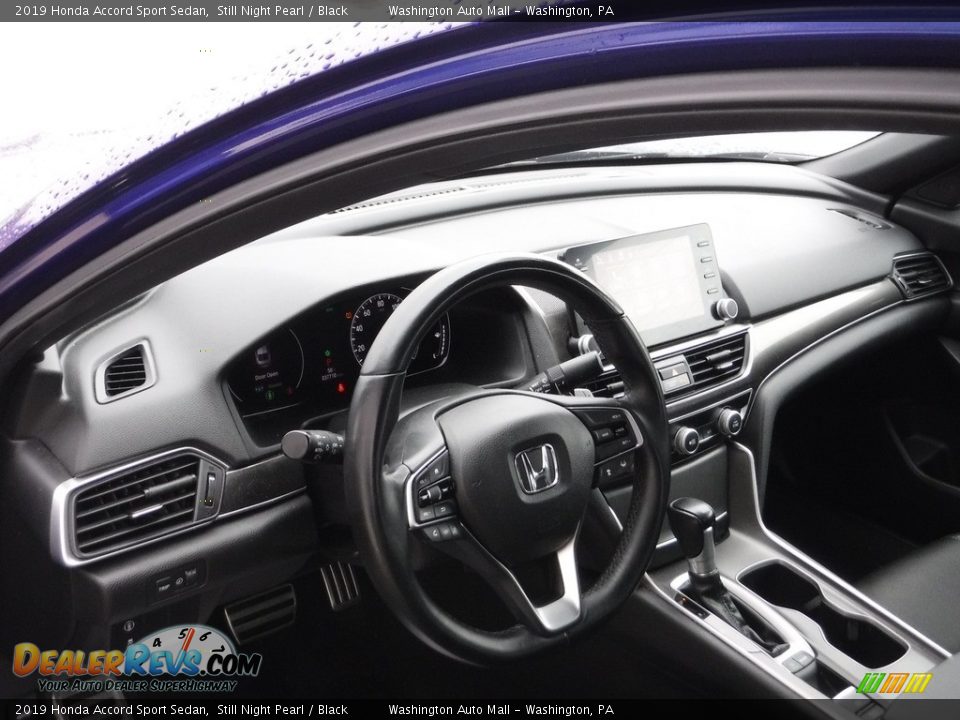 2019 Honda Accord Sport Sedan Still Night Pearl / Black Photo #10