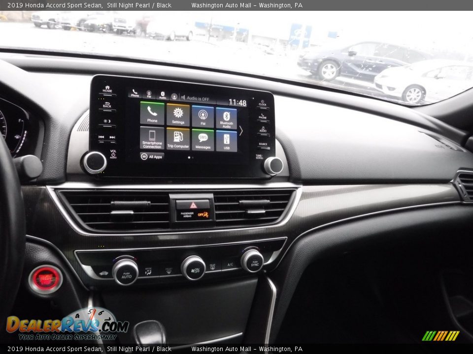 2019 Honda Accord Sport Sedan Still Night Pearl / Black Photo #17