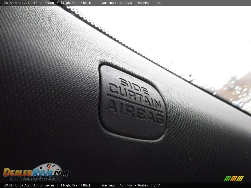 2019 Honda Accord Sport Sedan Still Night Pearl / Black Photo #23