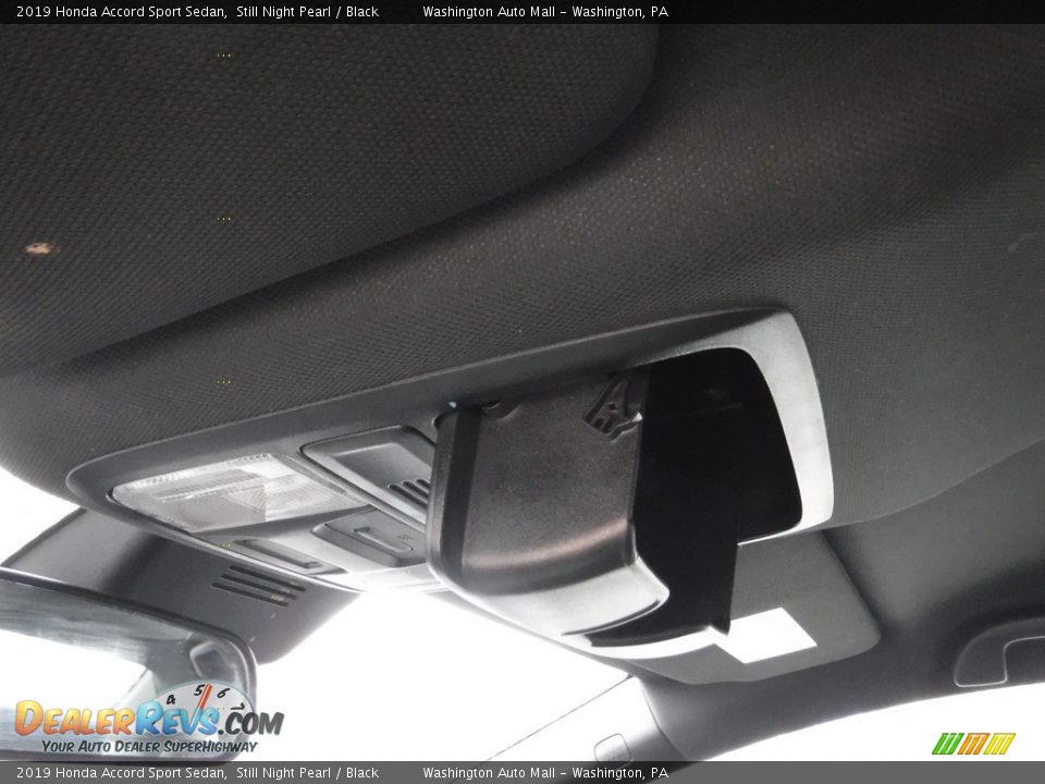 2019 Honda Accord Sport Sedan Still Night Pearl / Black Photo #24