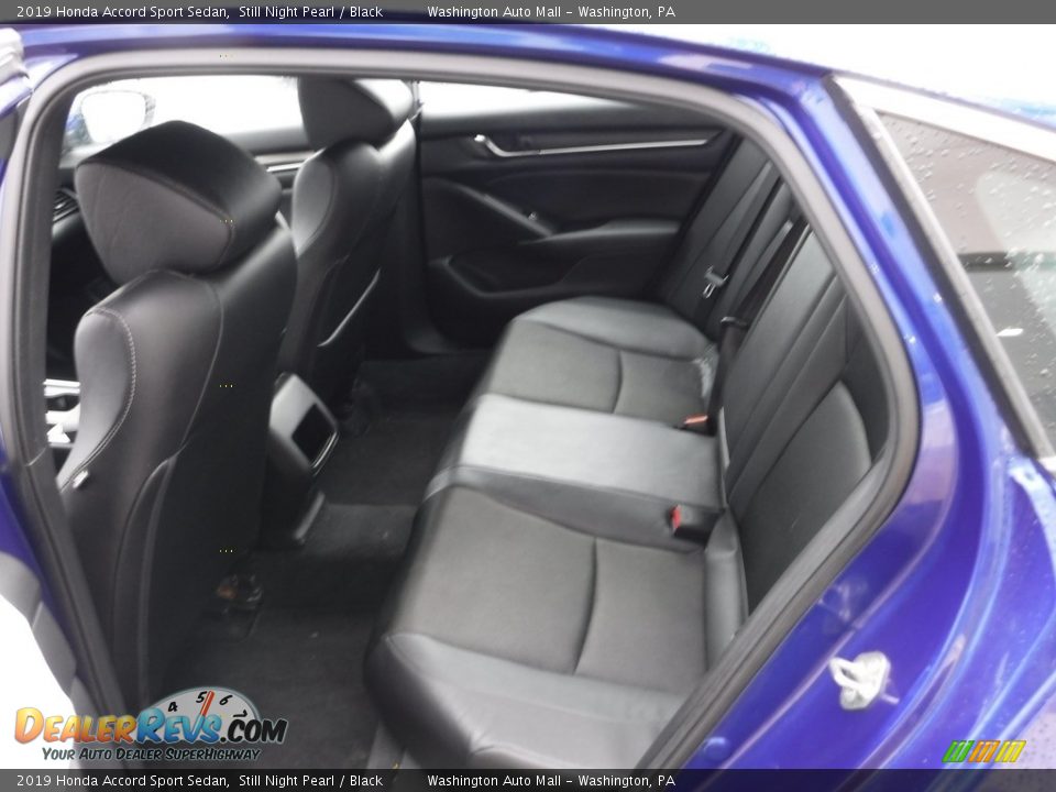 2019 Honda Accord Sport Sedan Still Night Pearl / Black Photo #25