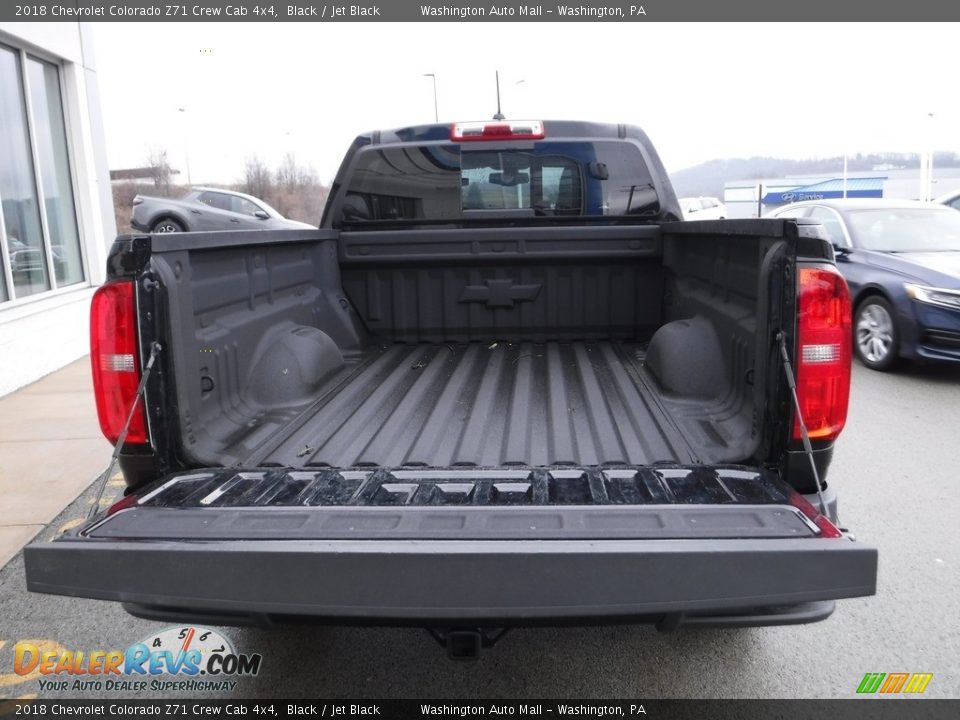 2018 Chevrolet Colorado Z71 Crew Cab 4x4 Black / Jet Black Photo #11