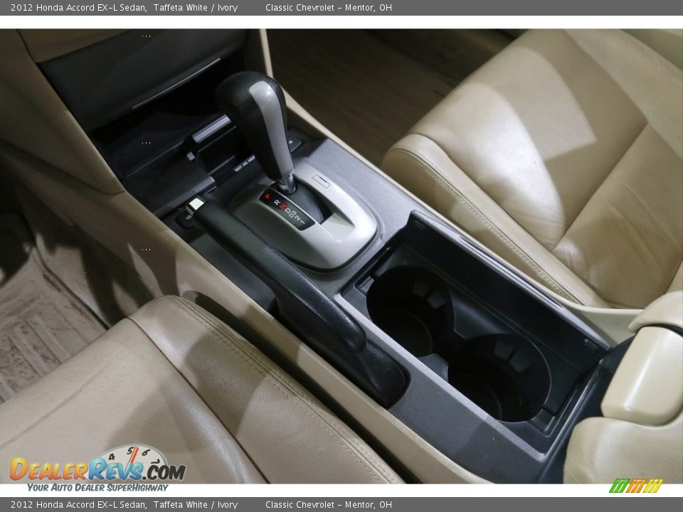 2012 Honda Accord EX-L Sedan Taffeta White / Ivory Photo #12
