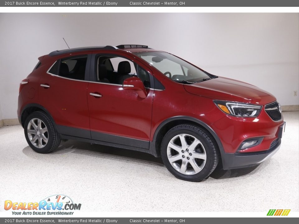 Winterberry Red Metallic 2017 Buick Encore Essence Photo #1