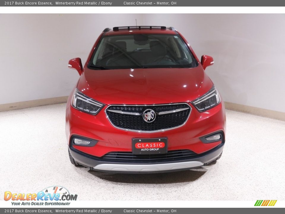 2017 Buick Encore Essence Winterberry Red Metallic / Ebony Photo #2