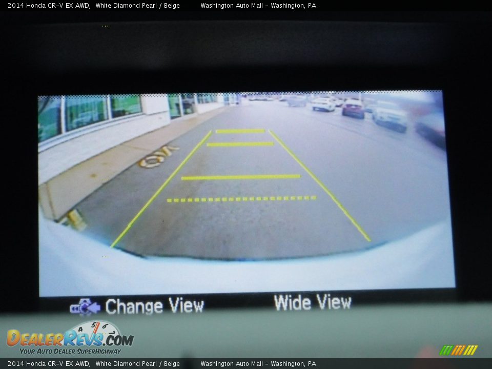 2014 Honda CR-V EX AWD White Diamond Pearl / Beige Photo #17