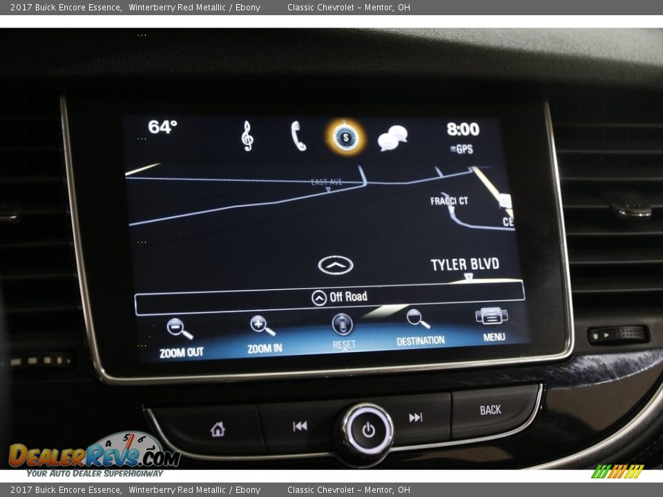 Navigation of 2017 Buick Encore Essence Photo #12