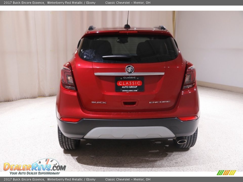 2017 Buick Encore Essence Winterberry Red Metallic / Ebony Photo #20