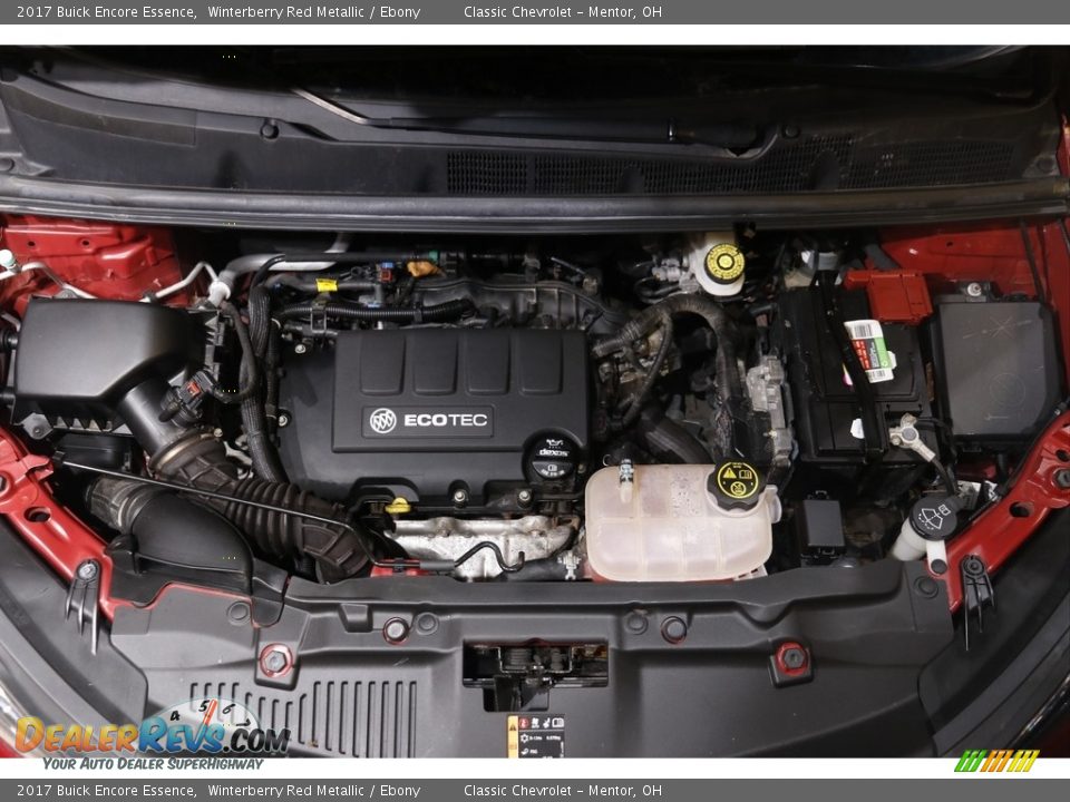 2017 Buick Encore Essence 1.4 Liter Turbocharged DOHC 16-Valve VVT 4 Cylinder Engine Photo #21