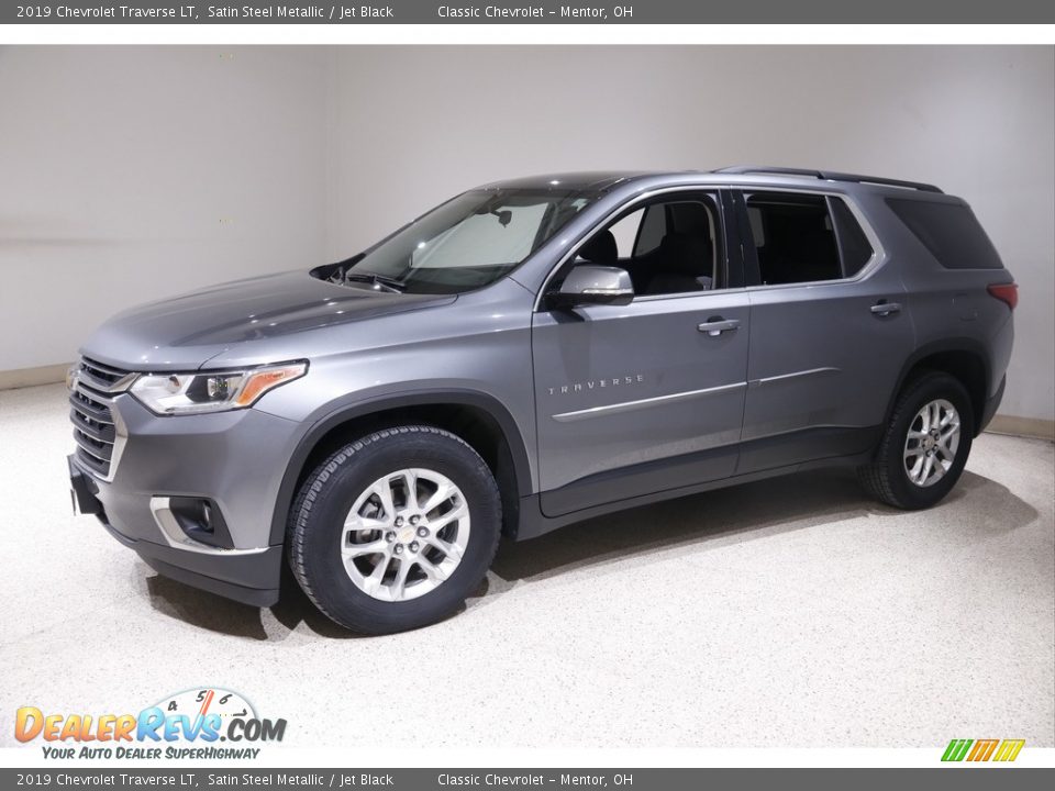 2019 Chevrolet Traverse LT Satin Steel Metallic / Jet Black Photo #3