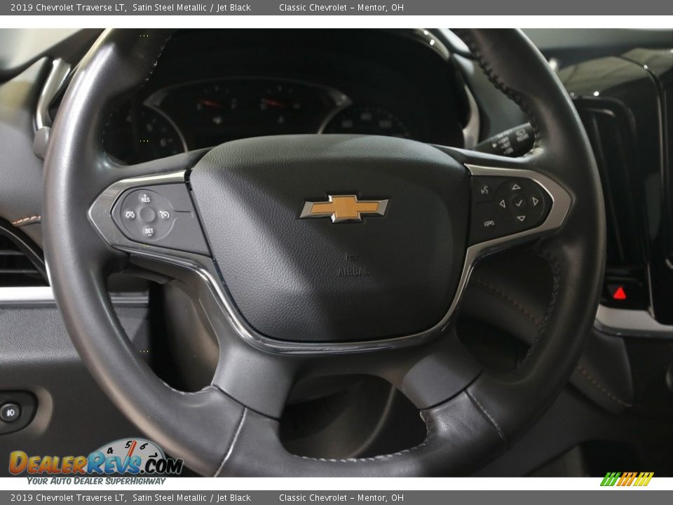 2019 Chevrolet Traverse LT Satin Steel Metallic / Jet Black Photo #7
