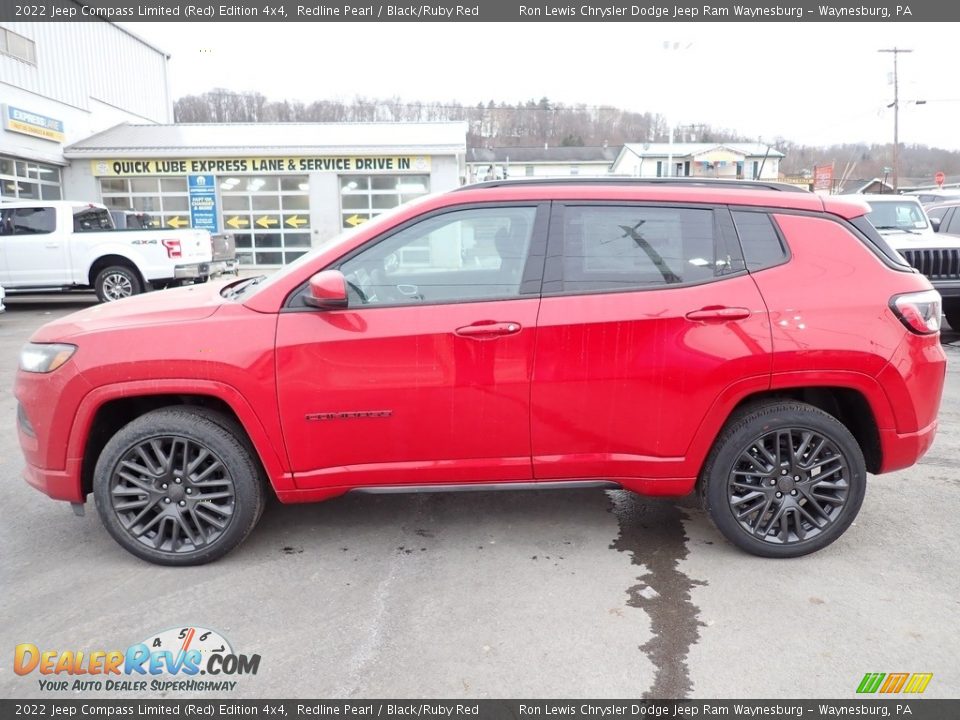 Redline Pearl 2022 Jeep Compass Limited (Red) Edition 4x4 Photo #2