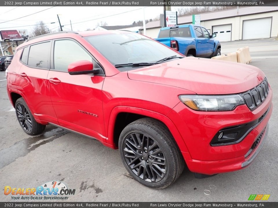 Redline Pearl 2022 Jeep Compass Limited (Red) Edition 4x4 Photo #8
