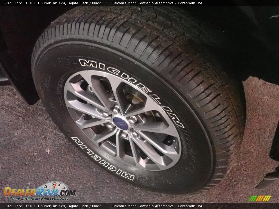 2020 Ford F150 XLT SuperCab 4x4 Agate Black / Black Photo #8
