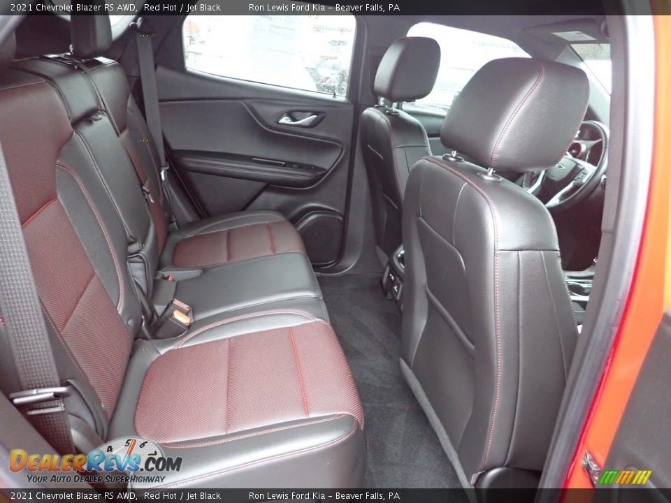 2021 Chevrolet Blazer RS AWD Red Hot / Jet Black Photo #10