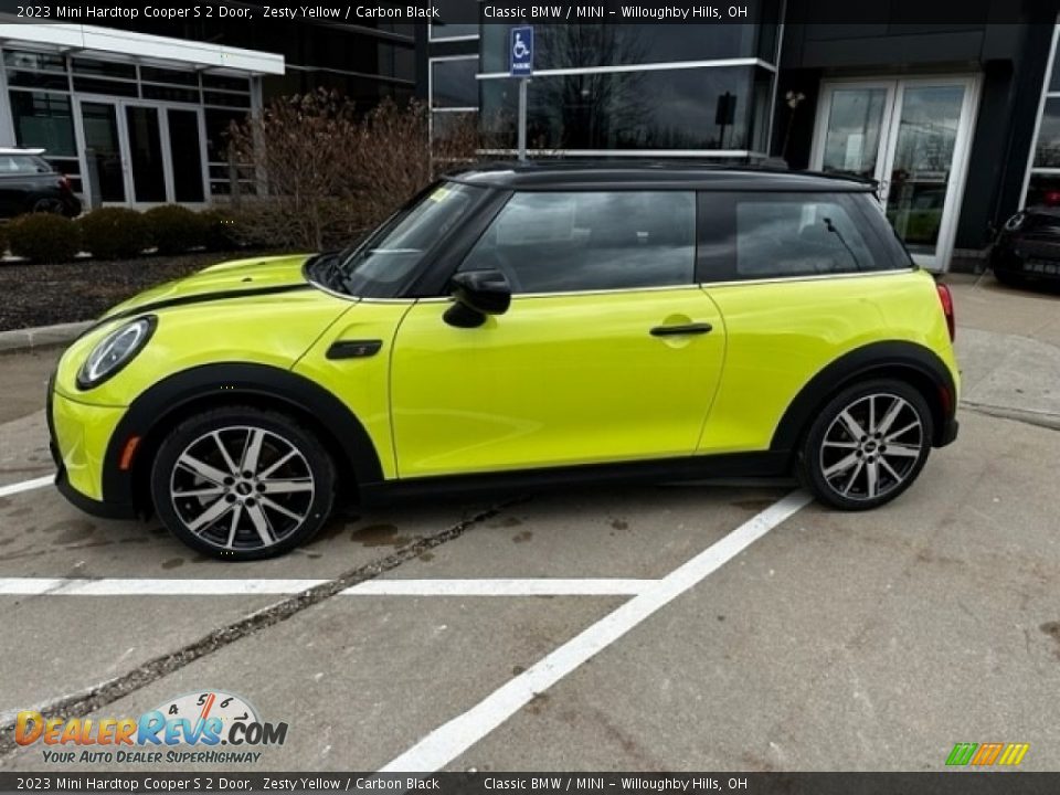 Zesty Yellow 2023 Mini Hardtop Cooper S 2 Door Photo #3