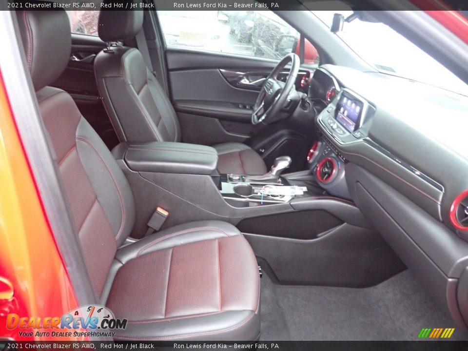 2021 Chevrolet Blazer RS AWD Red Hot / Jet Black Photo #11