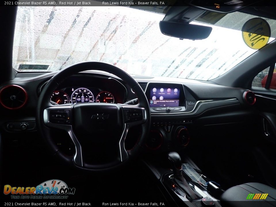 2021 Chevrolet Blazer RS AWD Red Hot / Jet Black Photo #13