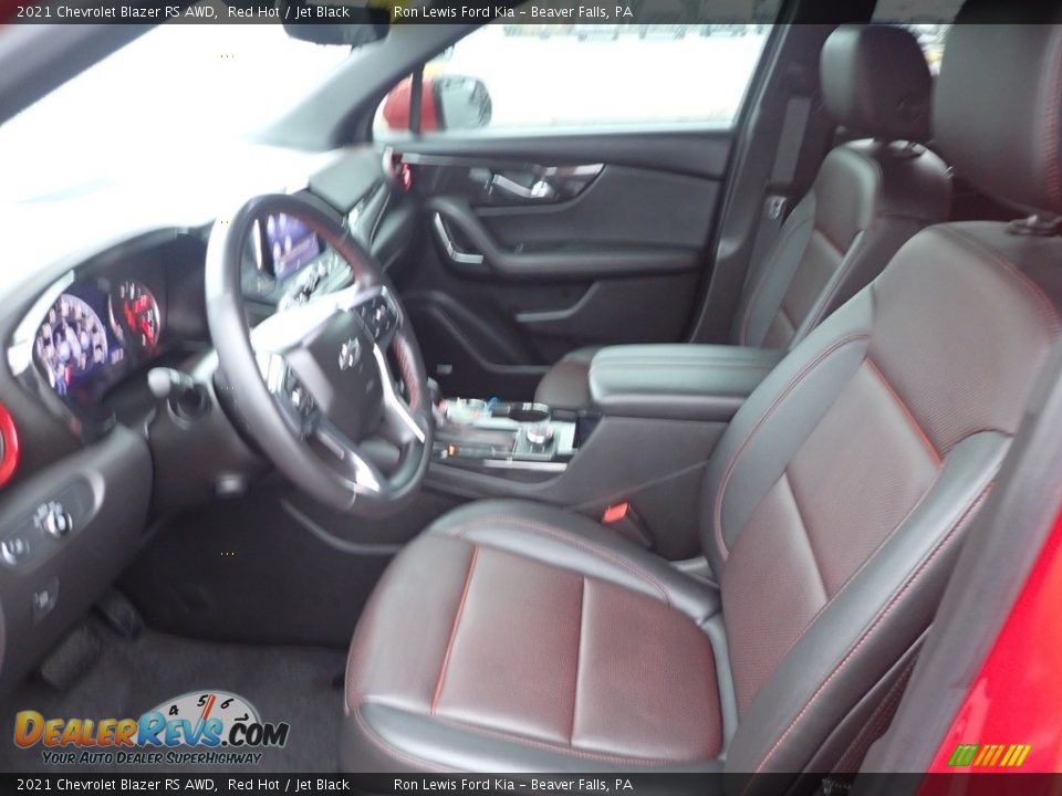 2021 Chevrolet Blazer RS AWD Red Hot / Jet Black Photo #14