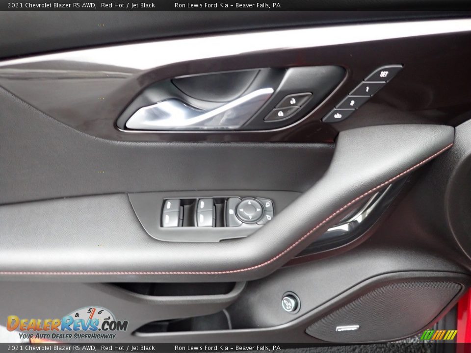 2021 Chevrolet Blazer RS AWD Red Hot / Jet Black Photo #15