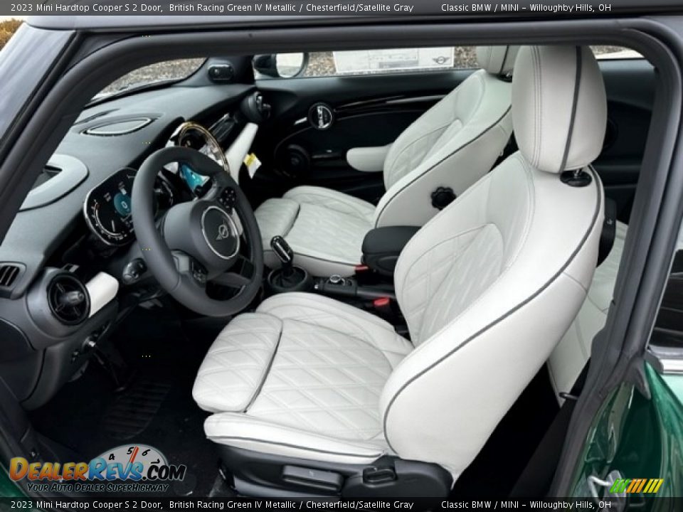 Chesterfield/Satellite Gray Interior - 2023 Mini Hardtop Cooper S 2 Door Photo #5