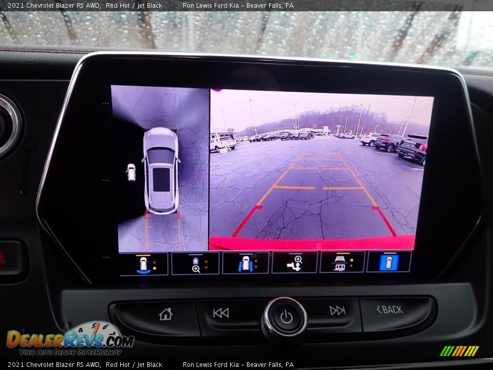 2021 Chevrolet Blazer RS AWD Red Hot / Jet Black Photo #18